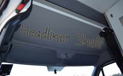 Headliner Shelf Sprinter Van