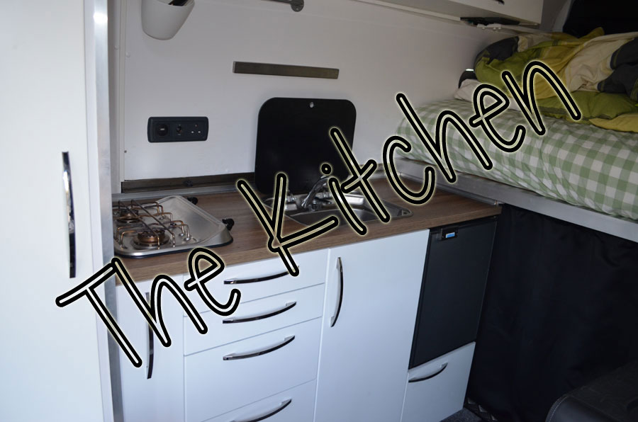 The Kitchen – Sprinter Van Conversion