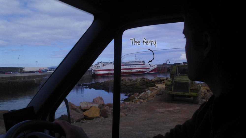 Ferry to the Orkneys